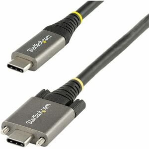 Startech 20" 50Cm Side Screw Locking Usb C Cable 10Gbps Usb 3.1 Type-C Cable 5A/ USB31CCSLKV50CM