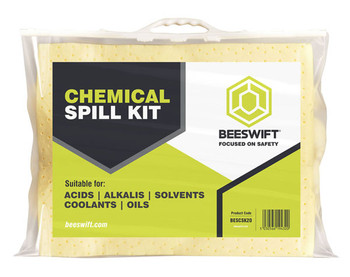 Beeswift Chemical Spill Kit 20L Clear Size 20L BESCSK20