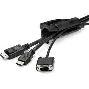 Startech 1.5M / 4.9Ft Cable Management Sleeve Spiral 25Mm / 1" Diameter W/ Cable CMSCOILED