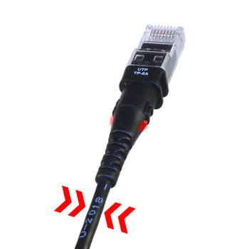 PatchSee ThinPatch Cat6a 4m U/UTP Intelligent Patch Cord TP-6A-U/13