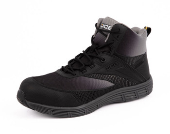 Jcb Hydradig Safety Boot Grey / Black Size 12 JCB801GYBL12