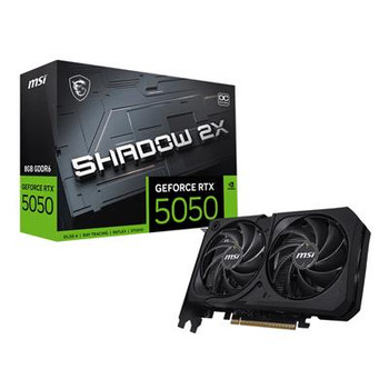 Msi Geforce Rtx 5050 Shadow 2X Oc 8Gb Gddr6/Pci Express 5.0/2617Mhz/20000Mhz GEFORCE RTX 5050 8G SHADOW 2X OC