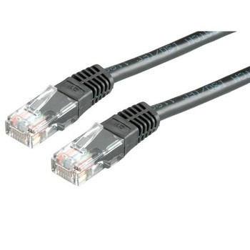 Roline 21.15.0565 Utp Patch Cord Cat.5E. Black 21.15.0565
