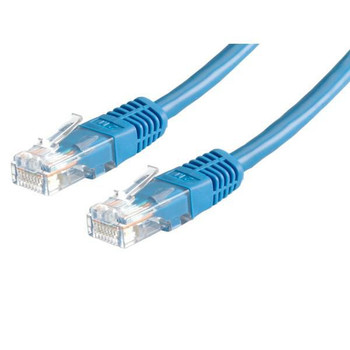 Roline 21.15.0554 Utp Patch Cord Cat.5E. Blue 3M 21.15.0554