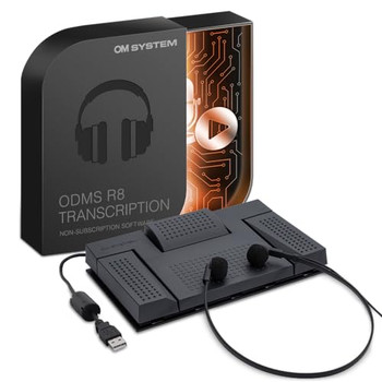 OM Digital AS-2700 Transcription Kit with ODMS R8 Transcription Licence AS2700ODMS