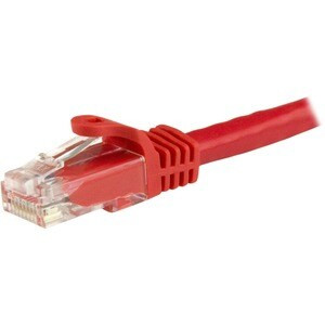 Startech 3M Cat6 Ethernet Cable Red Snagless Gigabit 100W Poe Utp 650Mhz Categor N6PATC3MRD