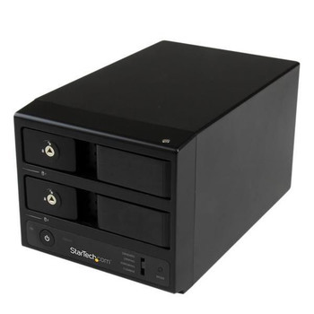 StarTech.com S352BU33RER ESATA/USB 3.0 2X HDD ENCLOSURE S352BU33RER
