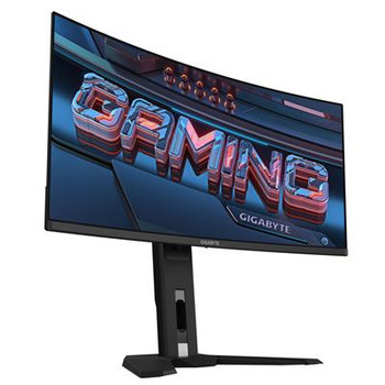 Gigabyte MO34WQC2 34" Widescreen Oled Black Curved Multimedia Monitor 3440X1440/ MO34WQC2