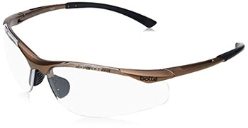 Bolle Safety Contour Platinum Glasses Clear BOCONTPSI