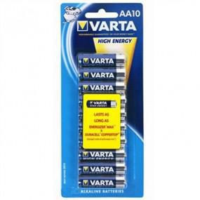 Varta 04906121461 1x10 High Energy AA LR 6 04906121461