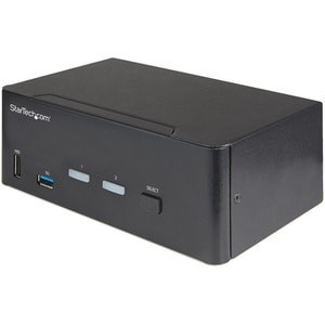 Startech Kvm Switchbox Taa Compliant 2 ComputerS 1 Local UserS 3840 X 2160 10 X SV231DHU34K6