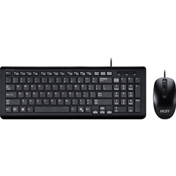 MSI USB COMBO COPILOT PRO_ keyboard Mouse included Home/Office QWERTY  Engli USB COMBO COPILOT PRO_UK