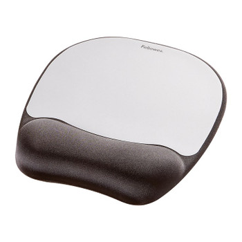 Fellowes Mouse Mat Wrist Support - Memory Foam Mouse Pad with Soft Foam Pillow - 9175801
