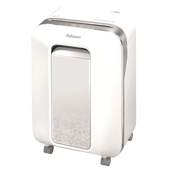 Fellowes LX Series LX201 paper shredder Micro-cut shredding 23 cm Silver White 5160101