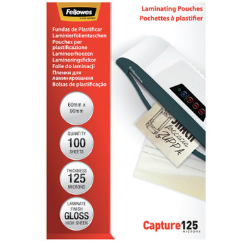 Fellowes 5397402 laminator pouch 100 pcs 5397402
