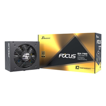 Seasonic Focus GX power supply unit 750 W 20+4 pin ATX ATX Black FOCUS-GX-750-V4