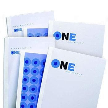GBC IB370090 A4 Standard Thermal Binding Covers Pack of 50 IB370090