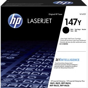 Hp 147Y Extra High Yield Black Original Laserjet Toner Cartridge. Black Toner Pa W1470Y