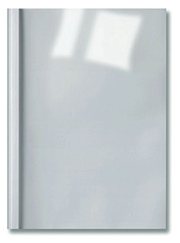GBC IB370175 A4 White Gloss Thermal Binding Cover 12mm Pack of 100 IB370175