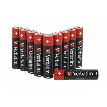 Verbatim 49874  Aaa Battery Alkaline 10 Pack 49874