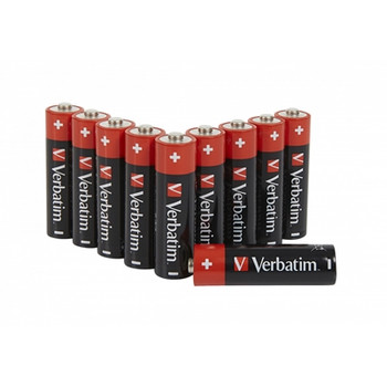 Verbatim 49875 Aa Battery Alkaline 10 Pack 49875