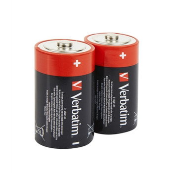 Verbatim 49923 D Battery Alkaline 2 Pack 49923