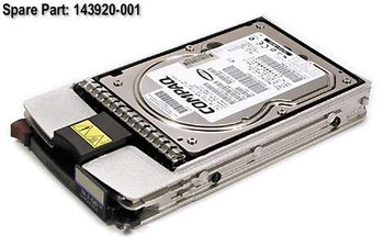 Hewlett Packard Enterprise 128418-021 HotSwap HD.18GB.WU2.10K.80PIN 128418-021