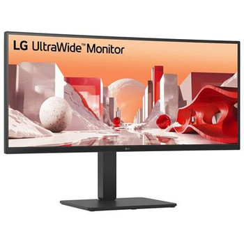 Lg 34Ba75qe-B 34" Ips Led Black Curved Multimedia Monitor 3440X1440/5Ms/2Xhdmi/D 34BA75QE-B.AEK