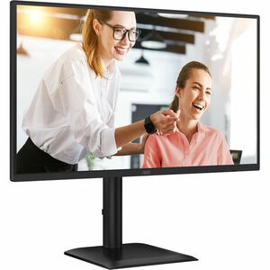 Aoc Q27E4CV 27" Class Wqhd Led Monitor 16:9 Black 68.6 Cm 27" Viewable In-Plane Q27E4CV
