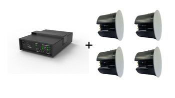 Vivolink AUDIOPACK-IC4 Audiopack Subwoofer + 4 x Pro AUDIOPACK-IC4