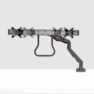 Startech Desk Mount Dual Monitor Arm W/Crossbar Up To 27"" Display Vesa 75X75/10 H2M1AS2-MONITOR-ARM