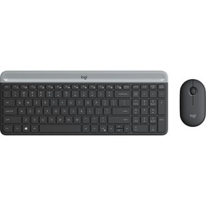 Logitech Slim Wireless Combo Mk470. Keyboard form Factor: Full-Size 100%. Keyboa 920-009202