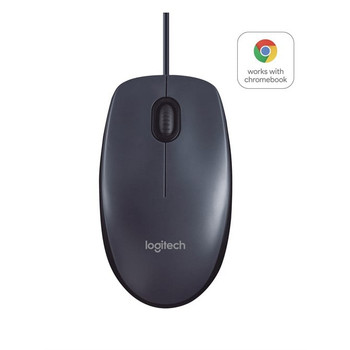 Logitech B100 mouse Ambidextrous USB Type-A Optical 800 DPI 910-003357
