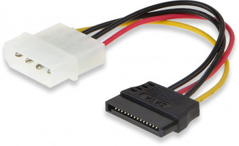 4 Pin Molex to SATA Power Adapter Cable Single SATA-MOLEX-HDD-CABLE