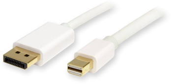 Quiet PC DisplayPort to Mini DP Cable with Locking Connector 2m length QPC-DP-MINI-DP-CABLE-2M