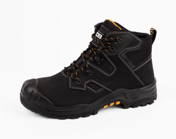 Jcb Backhoe Safety Boot Black Size 8 JCB810BL08