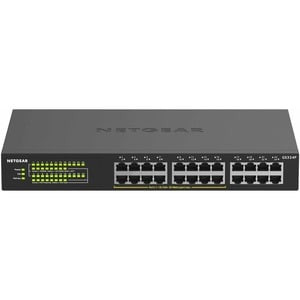 Netgear 300 Gs324P 24 Ports Ethernet Switch 2 Layer Supported Twisted Pair Rack- GS324P-100EUS