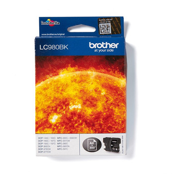 Brother LC-980BK ink cartridge Original Black 1 pcs LC980BK
