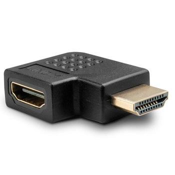 Lindy Hdmi 90 Degree Right Angled Adapter Black Hdmi Hmdi Black 41657