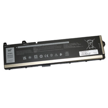 BTI 451-BCYG compatible 93Wh 6-cell battery for DELL PRECISION 7670 7680 7770 77 451-BCYG-BTI