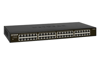 Netgear 300 Gs348 48 Ports Ethernet Switch Gigabit Ethernet 10/100/1000Base-T 2 GS348-100EUS