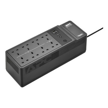 APC Back-UPS 1050VA/600W Floor/Wall Mount 230V 8x British BS1363A outlets USB Ty BE1050G2-UK