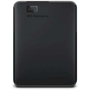 Western Digital Elements Portable. Hdd Capacity: 5 Tb Hdd Size: 2.5". Usb Versio WDBU6Y0050BBK-WESN