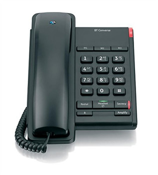 BT Converse 2100 Telephone Black CONVERSE2100BLACK