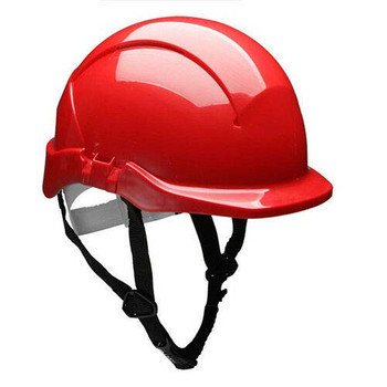 Centurion Concept Reduced Peak Vented Safety Helmet Red CNS08CRF