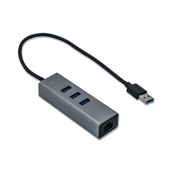 I-Tec Metal Usb 3.0 Hub 3 Port + Gigabit Ethernet Adapter. Host Interface: Usb 3 U3METALG3HUB