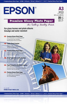 Epson Premium Glossy Photo Paper DIN A3 255g/m? 20 Sheets C13S041315