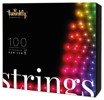 Twinkly TWS100STP-BEU Strings Christmas 100 LED RGB TWS100STP-BEU