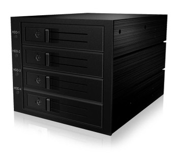 ICY BOX IB-564SAS-12G Disk Array Black IB-564SAS-12G