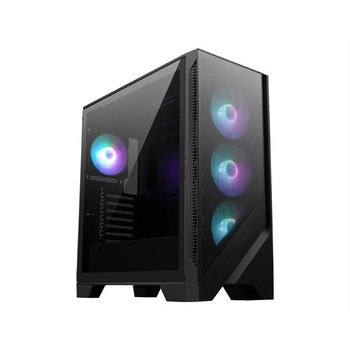MSI MAG forge 320R AIRFLOW Micro Tower Black Transparent MAGFORGE320RAIRFLOW